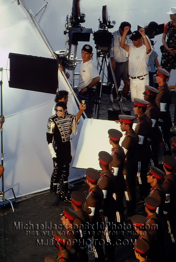 MICHAEL JACKSON  HISTORY FILM PRESHOOT (4) RARE 8x10 PHOTOS