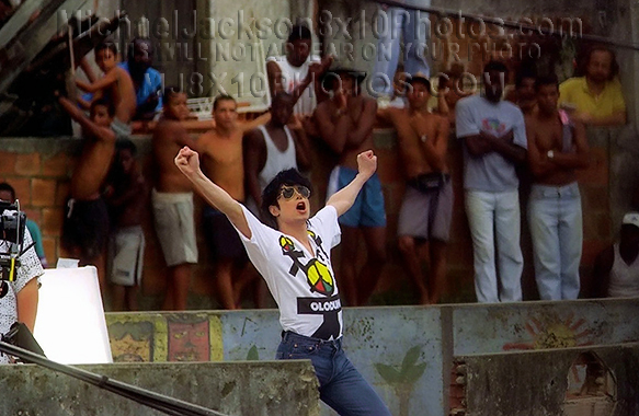 MICHAEL JACKSON OLODUM SHOOT BRAZiL(1) RARE 8x10 PHOTO