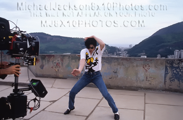 MICHAEL JACKSON OLODUM SHOOT BRAZIL (3) RARE 8x10 PHOTOS