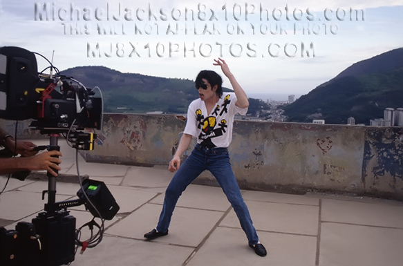 MICHAEL JACKSON OLODUM SHOOT BRAZIL (3) RARE 8x10 PHOTOS