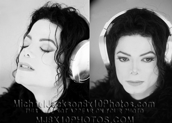 MICHAEL JACKSON  SCREAM wHEADPHONES 4 (3) RARE 8x10 PHOTOS