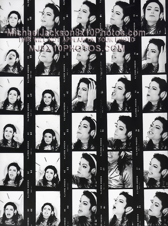 MICHAEL JACKSON  SCREAM wHEADPHONES 5 (3) RARE 8x10 PHOTOS