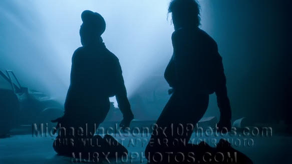 MICHAEL JACKSON  SILHOUETTES (3) RARE 8x10 PHOTOS