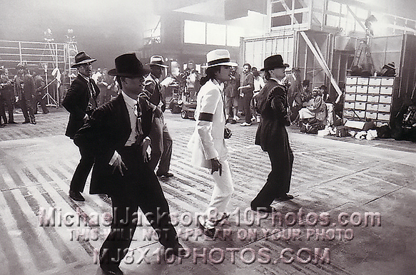 MICHAEL JACKSON  SMOOTH CRIMINAL inBnW (3) RARE 8x10 PHOTOS