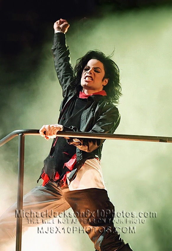 MICHAEL JACKSON  THE EARTH SONG STAGE7 (3) RARE 8x10 PHOTOS