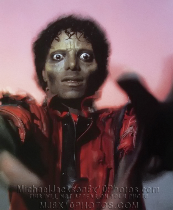 MICHAEL JACKSON  THRILLER PROMO SHOTS (3) RARE 8x10 PHOTOS