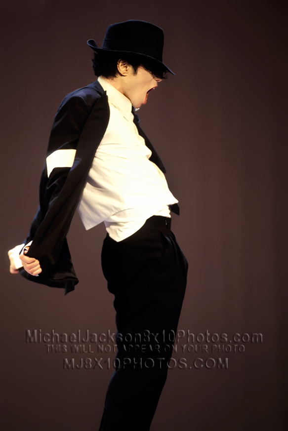 MICHAEL JACKSON  VMAAWARDS PERFORMANCE (3) RARE 8x10 PHOTOS