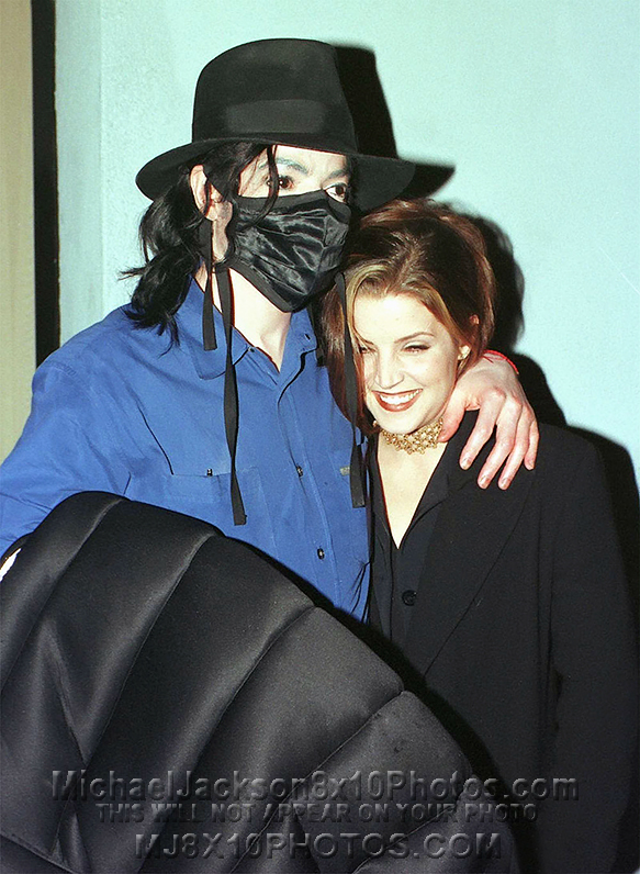 MICHAEL JACKSON withLisaMarie In L.A. (3) RARE 8x10 PHOTOS