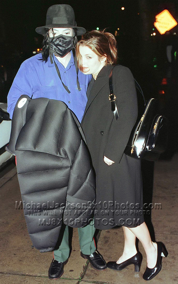 MICHAEL JACKSON withLisaMarie In L.A. (3) RARE 8x10 PHOTOS