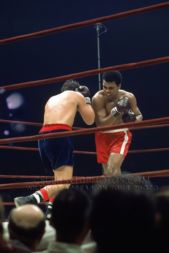 MUHAMMAD ALI 1970 OscarBonavena FIGHT (5) RARE 8x10 PHOTOS 