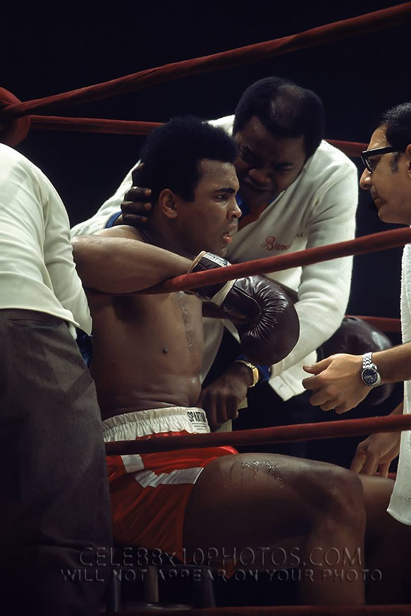 MUHAMMAD ALI 1970 OscarBonavena FIGHT (5) RARE 8x10 PHOTOS