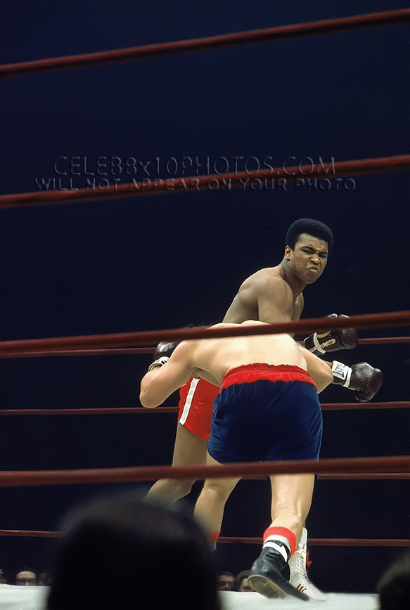 MUHAMMAD ALI 1970 OscarBonavena FIGHT (5) RARE 8x10 PHOTOS