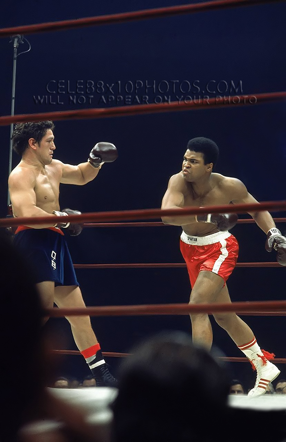MUHAMMAD ALI 1970 OscarBonavena FIGHT (5) RARE 8x10 PHOTOS