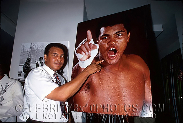 MUHAMMAD ALI 2004 NUMBER 1 POSTER (1) RARE 8x10 PHOTO
