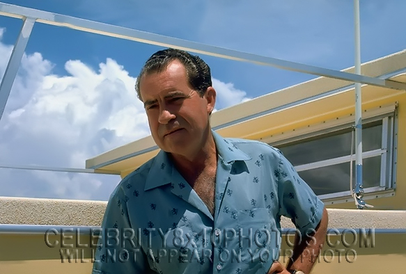 RICHARD M NIXON 1968 onCampaign Trail (2) RARE 8x10 PHOTOS