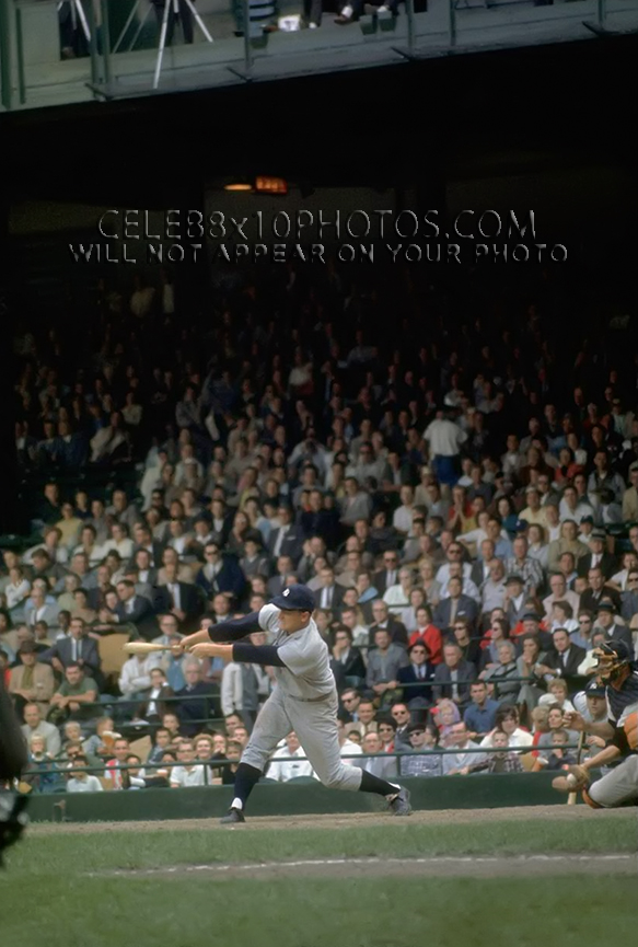 ROGER MARIS 1961 BATTER UP! (4) RARE 8x10 PHOTOS 