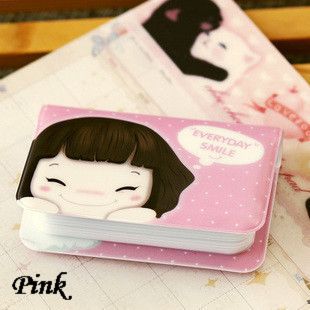 enjoyingstore : Cute Business ID Credit Card Holder Case Wallet Pocket