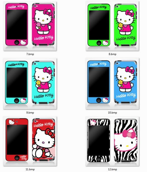 FamilyDecals : Ipod Touch 4th Generation Skin Protector Hello Kitty 1