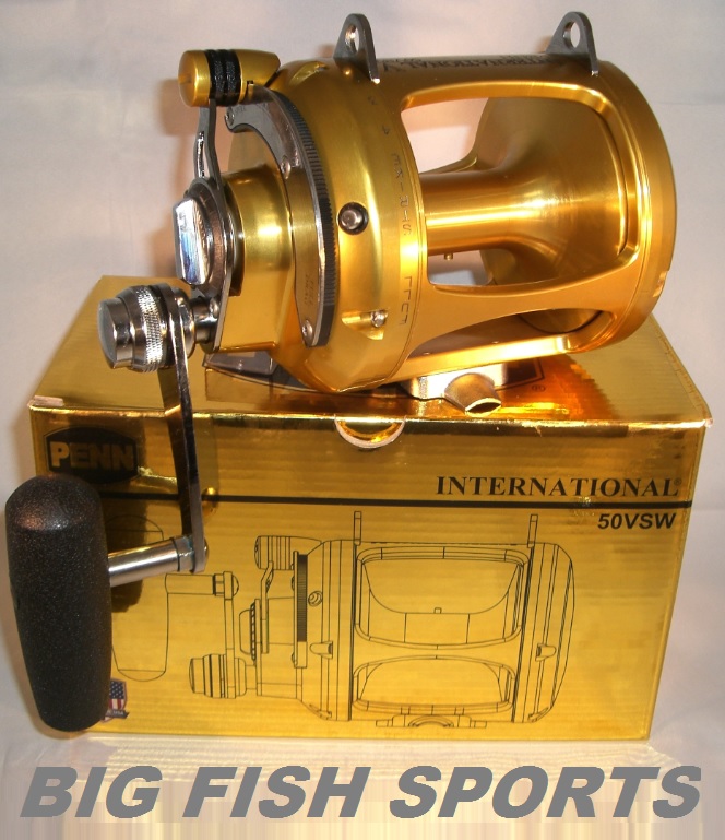 PENN INTERNATIONAL VS 2-SPEED 50VSW Fishing Reel FREE USA SHIP! NEW ...