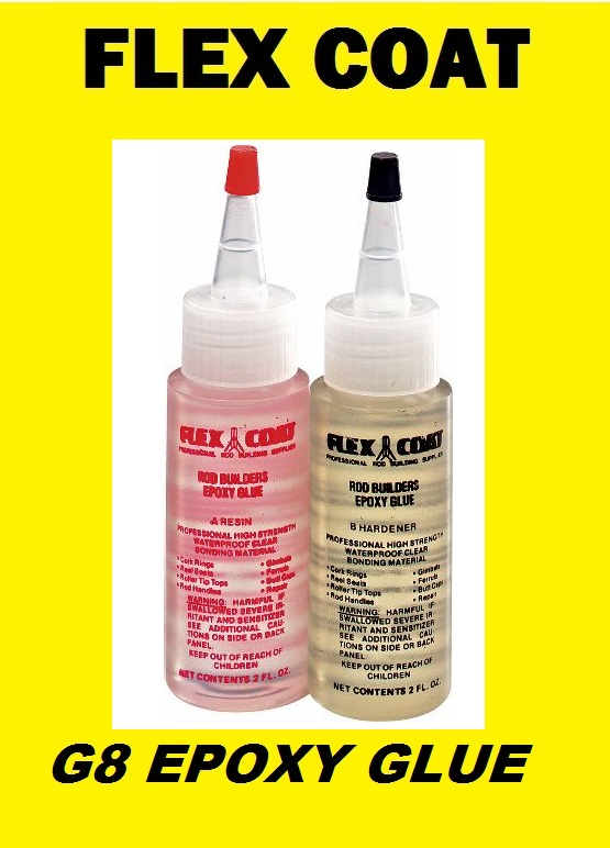 FLEX COAT Epoxy Yorker Glue Kit G8 Rod Building and Repair FREE USA SHIP! 14394101168 eBay