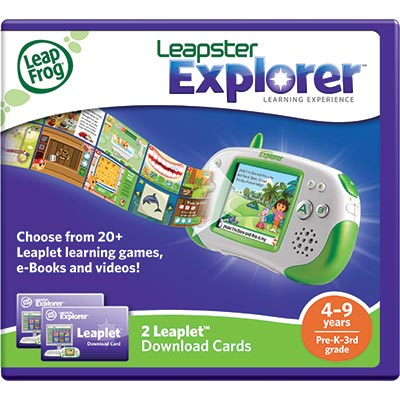 LeapFrog Leapster Explorer Learning System Bundle Game | eBay