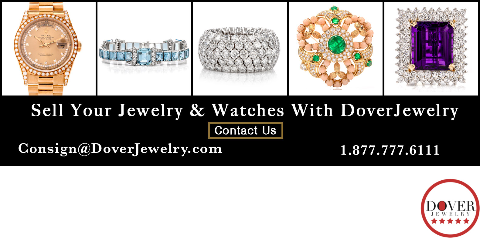 Dover Jewelry Ebay Stores