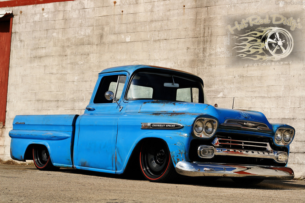 1959 Chevrolet C-10 Patina Hotrod Pickup | eBay