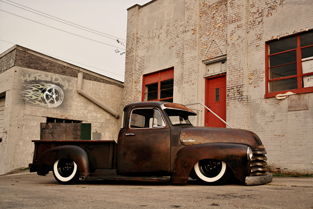 1950 AD 3100 Chevy Patina Shop Truck on Air Ride | The H.A.M.B.