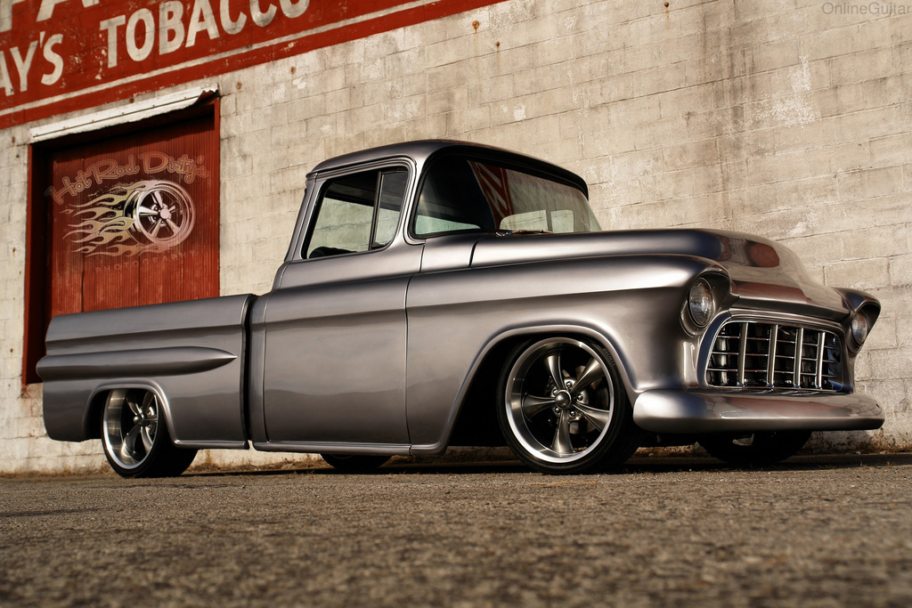 1959 Chevrolet C-10 Patina Pro Touring Restomod Hotrod 3100 Pickup C10 ...