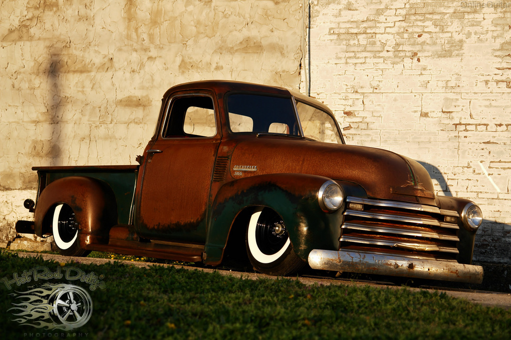 1950 Slammed Patina Chevrolet 3100, V8 and 4-Speed | The H.A.M.B.