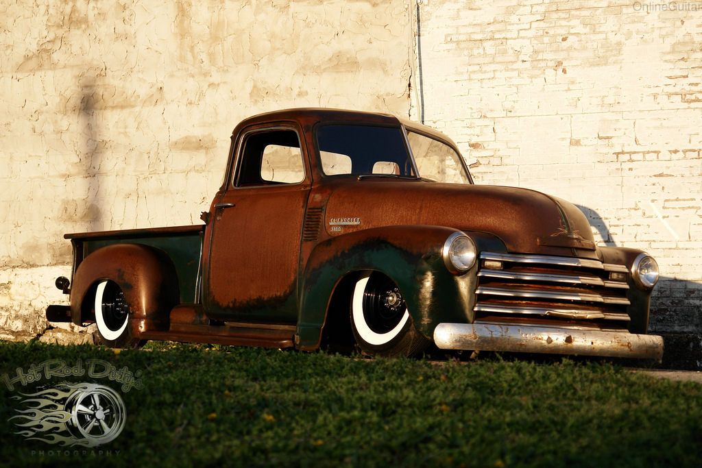 1950 Slammed Patina Chevrolet 3100, V8 and 4-Speed | The H.A.M.B.