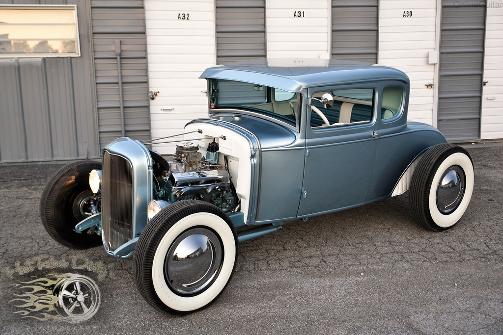 1930 Ford Model A Patina Pro Touring Restomod Hotrod Coupe | eBay