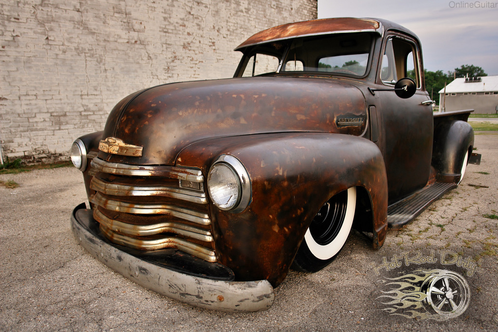 1950 AD 3100 Chevy Patina Shop Truck on Air Ride | The H.A.M.B.