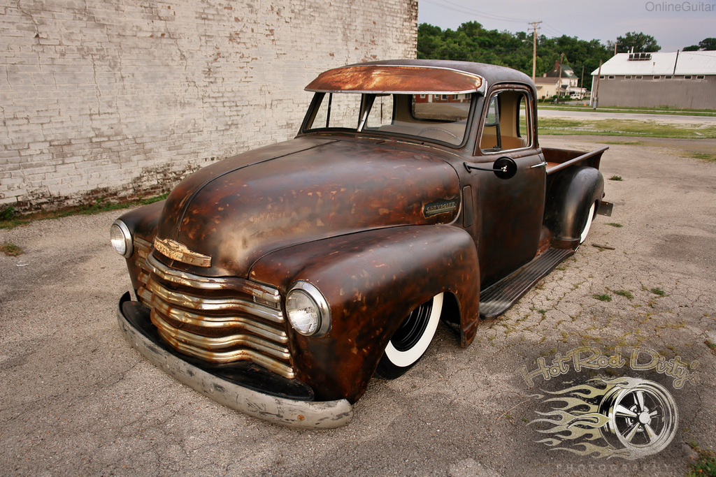 1950 AD 3100 Chevy Patina Shop Truck on Air Ride | The H.A.M.B.