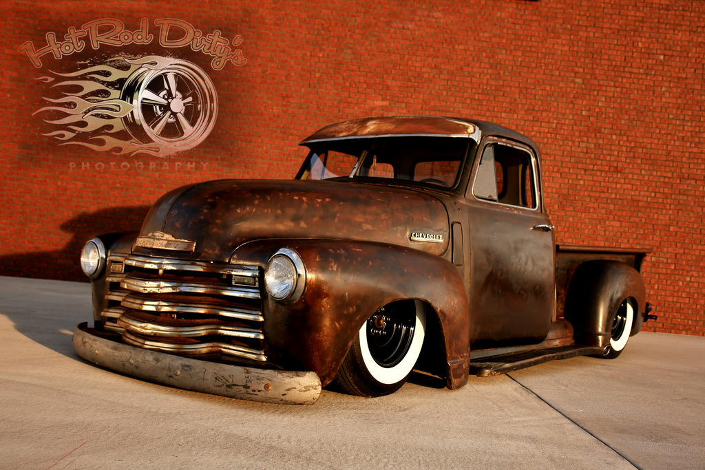 1950 AD 3100 Chevy Patina Shop Truck on Air Ride | The H.A.M.B.