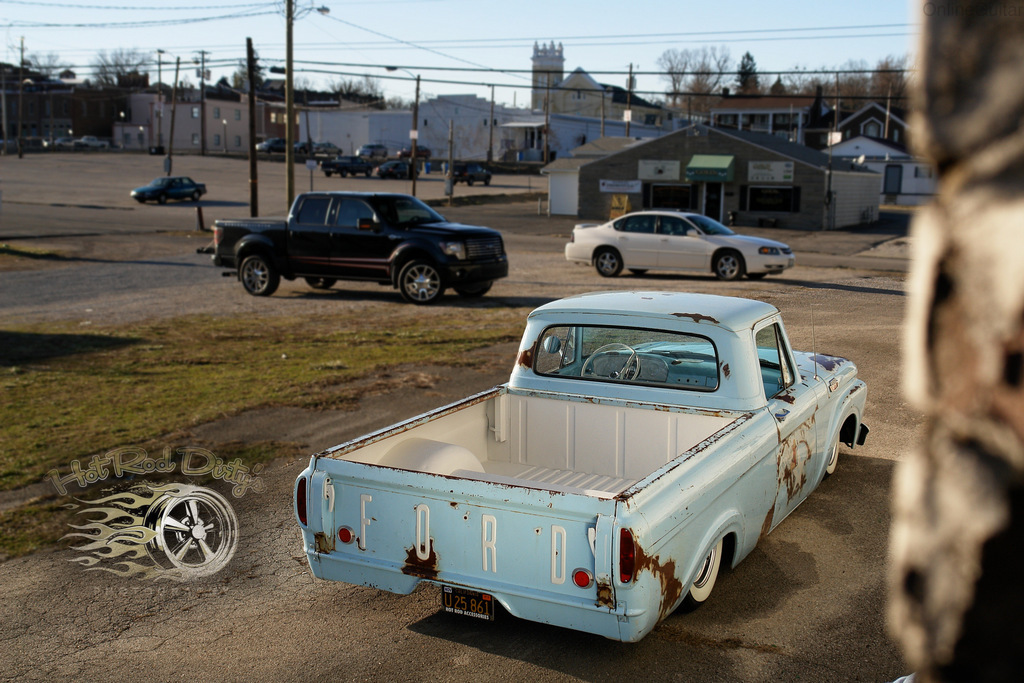 1963 Unibody Ford Air Bagged Shop Truck | The H.A.M.B.