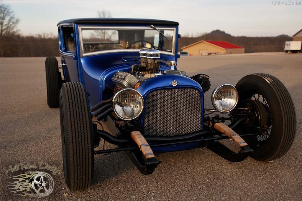 1927 Ford Model A Chopped Hot Rod Slammed Lowered Traditional SCTA