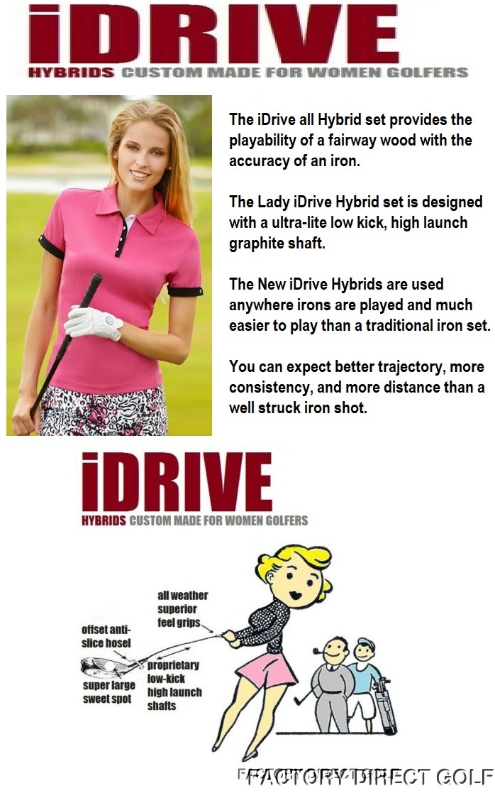 Aspire X1 Ladies Women's Complete Right Handed Golf Club Package Set 2 Color Options 2 Sizes Available