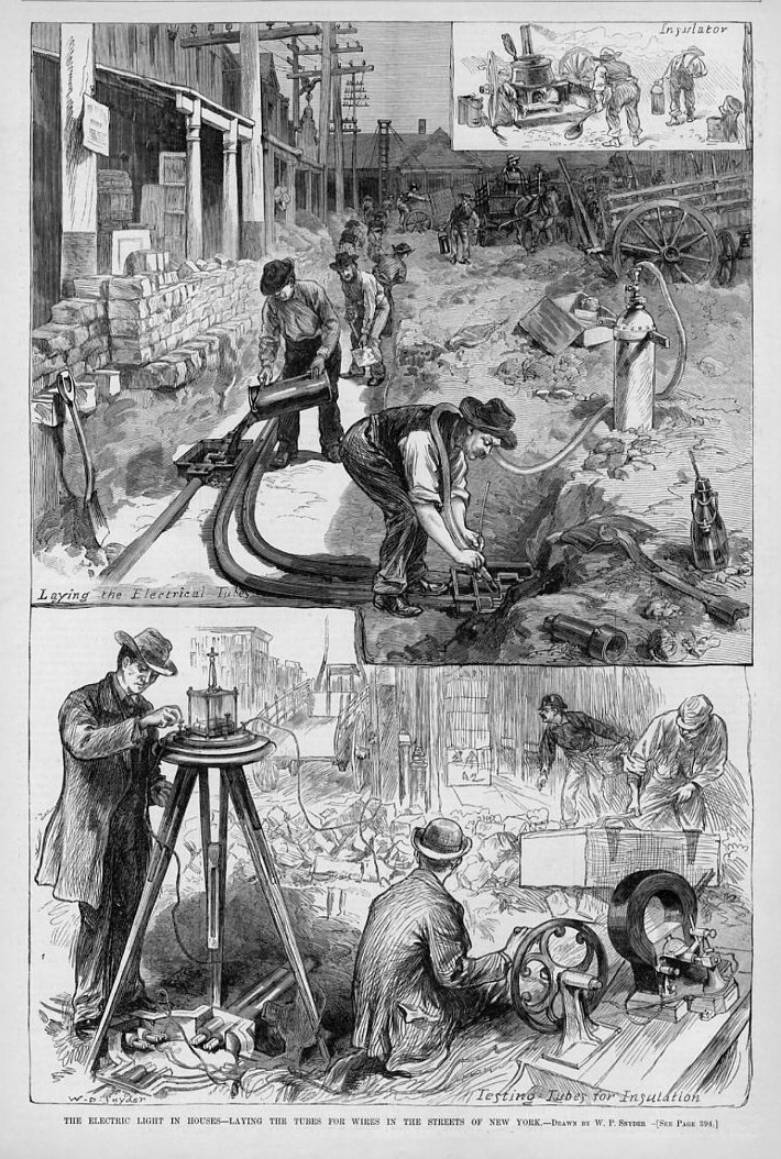 Edison Electric Light Company History Shelly Lighting