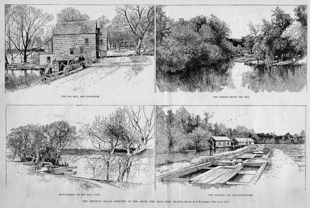 TROUTING SEASON, LONG ISLAND BOAT-LANDING, NURSERY POND – Archives of