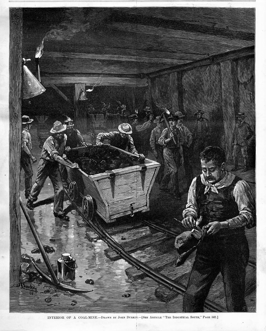 coal mine interior miners mining operation pickax coal mine interior miners mining operation pickax