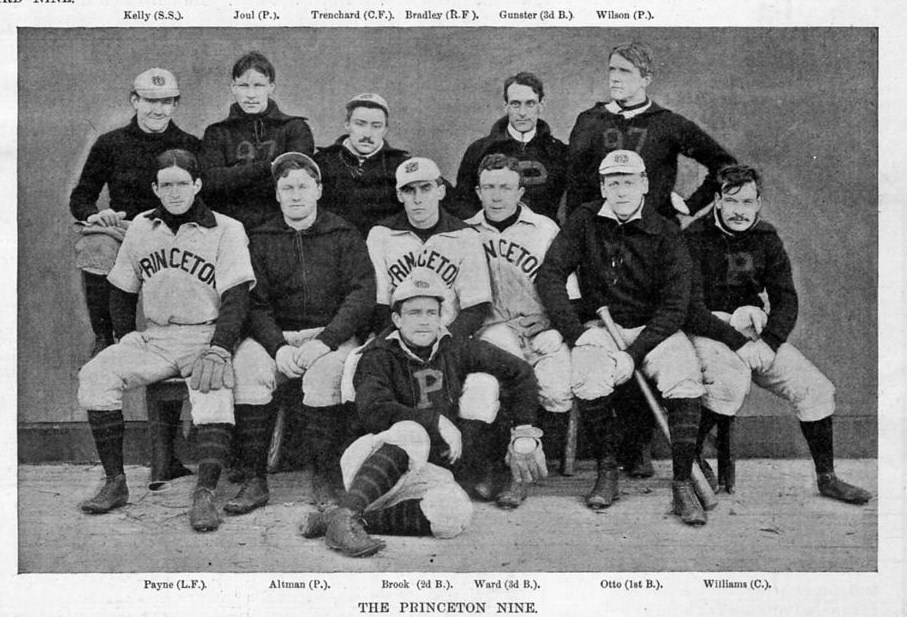 COLLEGE BASEBALL NINE, YALE, PRINCETON, HARVARD, YALE eBay