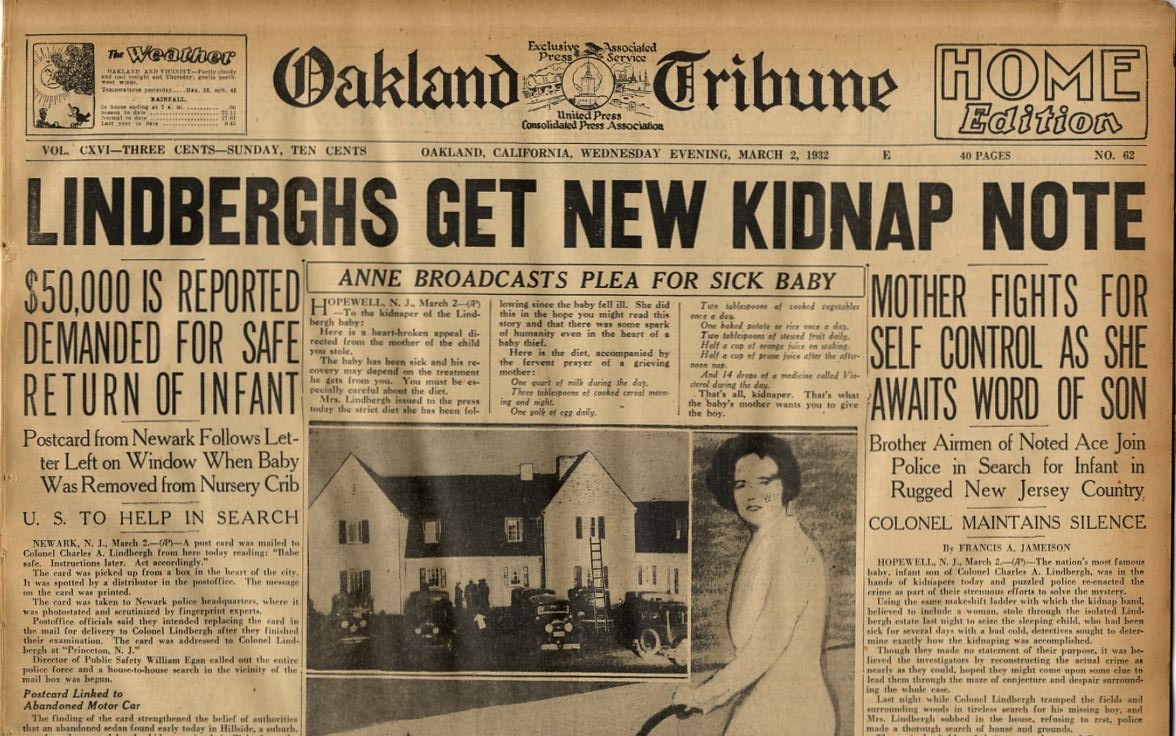 10 Little-Known Facts About The Lindbergh Kidnapping